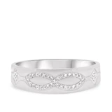 Photo of Luca 1/2 ct tw. Diamond Round Cluster Trio Set 14K White Gold [BT247WM]