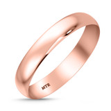 Photo of Hudson Comfort Fit-4mm Same Sex Ladies Band Set 14K Rose Gold [BT349RL]