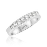 Photo of Ami 1 3/4 ct tw. Diamond Same Sex Ladies Band Set 14K White Gold [BT359WL]