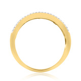 Photo of Amir 1 1/2 ct tw. Diamond Fancy Cluster Trio Set 10K Yellow Gold [BT251YM]
