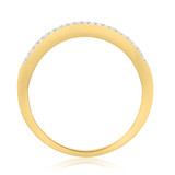 Photo of Amir 1 1/2 ct tw. Diamond Fancy Cluster Trio Set 14K Yellow Gold [BT251YL]