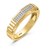 Photo of Kalila 1/10 ct tw. Diamond Ladies Band 10K Yellow Gold [BT416YL]