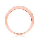 Photo of Amir 1 1/4 ct tw. Diamond Same Sex Mens Band Set 10K Rose Gold [BT251RM]