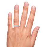 Photo of Zara 1/15 ct tw. Diamond Ladies Band 14K White Gold [BT417WL] [HT-2]