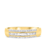 Photo of Weston 2/3 ct tw. Diamond Same Sex Mens Band Set 10K Yellow Gold [BT253YM]