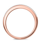 Photo of Collins 3/4 ct tw. Diamond Wedding Band Set 10K Rose Gold [BT419RM]