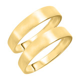 Photo of Jordyn Same Sex Mens Band Set 14K Yellow Gold [WM306Y]