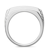 Photo of Beau 3/8 ct tw. Diamond Wedding Band Set 14K White Gold [BT421WM]