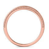 Photo of Zuri 1/7 ct tw. Diamond Mens Band 14K Rose Gold [BT424RM]