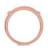 Photo of Amity 1/3 ct tw. Diamond Ladies Band 10K Rose Gold [BT425RL]