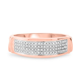 Photo of Affinity 1/3 ct tw. Diamond Mens Band 14K Rose Gold [BT427RM]