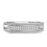 Photo of Zuri 1/4 ct tw. Diamond Wedding Band Set 10K White Gold [BT424WM]