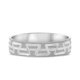 Photo of Annelle Same Sex Mens Band Set 14K White Gold [BT330WM]