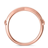 Photo of Affinity 3/4 ct tw. Diamond Wedding Band Set 10K Rose Gold [BT427RL]