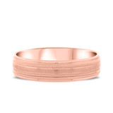 Photo of Mia Same Sex Mens Band Set 14K Rose Gold [BT332RM]