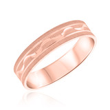Photo of Frances Same Sex Mens Band Set 14K Rose Gold [BT335RM]