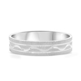 Photo of Frances Same Sex Mens Band Set 10K White Gold [BT335WM]