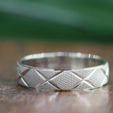 Photo of Carrie Same Sex Mens Band Set 14K White Gold [BT336WM]