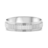 Photo of Bailey Same Sex Mens Band Set 14K White Gold [BT338WM]