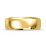 Photo of Hudson-7mm Same Sex Mens Band Set 14K Yellow Gold [BT345YM]