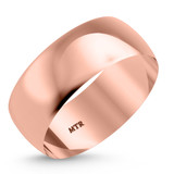 Photo of Hudson-8mm Same Sex Mens Band Set 14K Rose Gold [BT346RM]