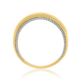 Photo of Affiance 1/10 ct tw. Diamond Ladies Band 10K Yellow Gold [BT449YL]