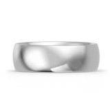 Photo of Hudson Comfort Fit-7mm Same Sex Mens Band Set 14K White Gold [BT352WM]