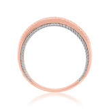 Photo of Affiance 1/3 ct tw. Diamond Wedding Band Set 10K Rose Gold [BT449RL]
