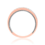 Photo of Blushing 7/8 ct tw. Diamond Wedding Band Set 10K Rose Gold [BT454RL]