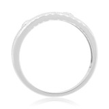 Photo of Entwined 3/8 ct tw. Diamond Wedding Band Set 14K White Gold [BT459WM]