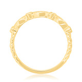 Photo of Entwined 3/8 ct tw. Diamond Wedding Band Set 14K Yellow Gold [BT459YL]