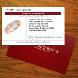 Bexley 1/3 ct tw. Diamond Mens Band 10K Rose Gold