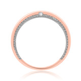 Photo of Forever 1 ct tw. Diamond Same Sex Mens Band Set 10K Rose Gold [BT448RM]
