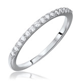 Photo of Piper 1/3 ct tw. Diamond Same Sex Ladies Band Set 10K White Gold [BT568WL]