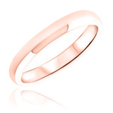 Photo of Chara 1/4 ct tw. Diamond Round Solitaire Trio Set 14K Rose Gold [BT325RL]