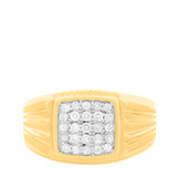 Photo of Slone 1/2 ct tw. Diamond Mens Band 14K Yellow Gold [BT620YM]