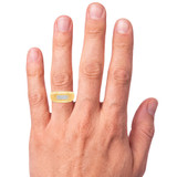 Photo of Caden 1/2 ct tw. Diamond Mens Band 10K Yellow Gold [BT624YM] [HT-2]