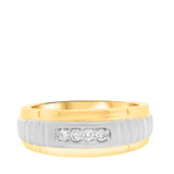 Photo of Sloan 1/7 ct tw. Diamond Mens Band 10K Yellow Gold [BT627YM]