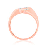 Photo of Hunter 1/4 ct tw. Diamond Mens Band 10K Rose Gold [BT629RM]