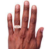 Photo of Hunter 1/4 ct tw. Diamond Mens Band 14K Rose Gold [BT629RM] [HT-3]