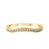 Photo of Alejo 1/5 ct tw. Diamond Same Sex Ladies Band Set 10K Yellow Gold [BT856YL]