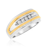 Photo of Jovani 1/4 ct tw. Diamond Mens Band 14K White Gold [BT630WM]