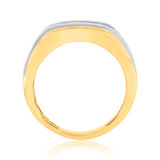 Photo of Jovani 1/4 ct tw. Diamond Mens Band 10K Yellow Gold [BT630YM]