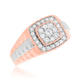 Photo of Kamryn 3/4 ct tw. Diamond Mens Band 10K Rose Gold [BT631RM]