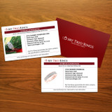 Aleeza 2 1/5 Carat T.W. Diamond Princess Cluster Bridal Set 14K Rose Gold