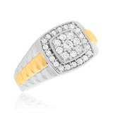 Photo of Kamryn 3/4 ct tw. Diamond Mens Band 14K White Gold [BT631WM]