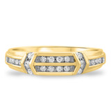 Photo of Bexley 1/2 ct tw. Diamond Wedding Band Set 14K Yellow Gold [BT503YM]