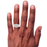 Photo of Shayne 1/2 ct tw. Diamond Mens Band 10K White Gold [BT632WM] [HT-3]
