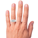 Photo of Shayne 1/2 ct tw. Diamond Mens Band 14K White Gold [BT632WM] [HT-2]