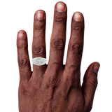 Photo of Shayne 1/2 ct tw. Diamond Mens Band 14K White Gold [BT632WM] [HT-4]
